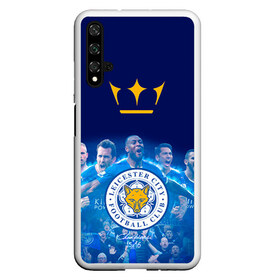 Чехол для Honor 20 с принтом FC Leicester Vardi , Силикон | Область печати: задняя сторона чехла, без боковых панелей | лестер