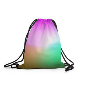 Рюкзак-мешок 3D с принтом Сочетание красок , 100% полиэстер | плотность ткани — 200 г/м2, размер — 35 х 45 см; лямки — толстые шнурки, застежка на шнуровке, без карманов и подкладки | градиент | пятна | разноцветные
