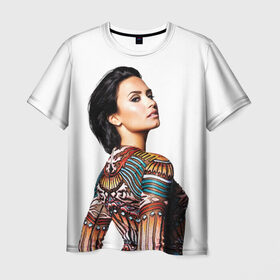 Мужская футболка 3D с принтом Demi Lovato , 100% полиэфир | прямой крой, круглый вырез горловины, длина до линии бедер | demi lovato | звезда | знаменитость | музыка | певица
