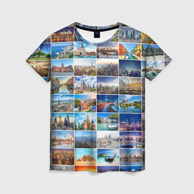Женская футболка 3D с принтом Знатный турист , 100% полиэфир ( синтетическое хлопкоподобное полотно) | прямой крой, круглый вырез горловины, длина до линии бедер | азия | берлин | вегас | венеция | воспоминания | города | достопримечательности | европа | египет | калифорния | каникулы | лондон | милан | москва | ностальгия | нью йорк | отдых | отпуск | память