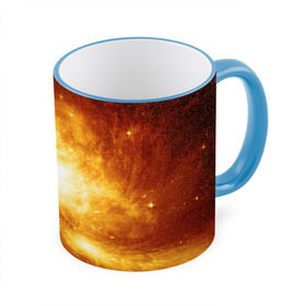 Кружка 3D с принтом Огненная галактика , керамика | ёмкость 330 мл | Тематика изображения на принте: вселенная | галактика | звёзды | земля | комета | космос | метеориты | метеоры | млечный путь | орбита | планеты | солнечная система | солнце