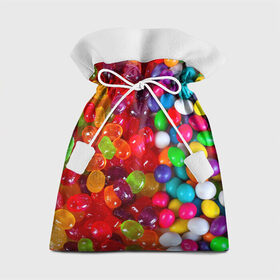 Подарочный 3D мешок с принтом Вкусняшки , 100% полиэстер | Размер: 29*39 см | вкуснотища | вкусняшки | глазурь | карамельки | конфетки | конфеты | мармеладки | сахар | сладости