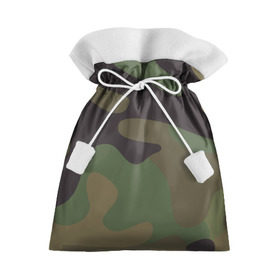 Подарочный 3D мешок с принтом Камуфляж (хаки) , 100% полиэстер | Размер: 29*39 см | camouflage | камуфляж | хаки