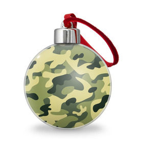 Ёлочный шар с принтом Зелёный камуфляж , Пластик | Диаметр: 77 мм | Тематика изображения на принте: camouflage | green camouflage | зеленый камуфляж | камуфляж