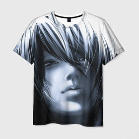 Мужская футболка 3D с принтом Anime Boy , 100% полиэфир | прямой крой, круглый вырез горловины, длина до линии бедер | Тематика изображения на принте: мальчик | парень