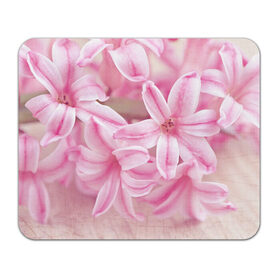 Коврик прямоугольный с принтом Нежные цветочки , натуральный каучук | размер 230 х 185 мм; запечатка лицевой стороны | розовый | цветок | цветы