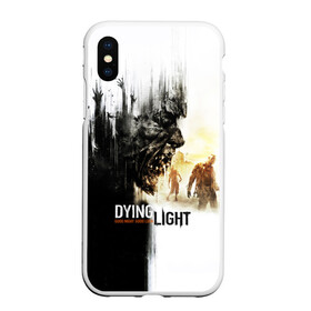 Чехол для iPhone XS Max матовый с принтом Dying Light , Силикон | Область печати: задняя сторона чехла, без боковых панелей | dying light | horror | зомби | ужасы