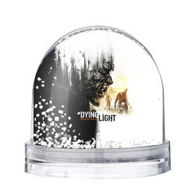 Снежный шар с принтом Dying Light , Пластик | Изображение внутри шара печатается на глянцевой фотобумаге с двух сторон | dying light | horror | зомби | ужасы
