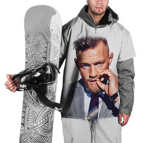Накидка на куртку 3D с принтом Конор Макгрегор 24 , 100% полиэстер |  | Тематика изображения на принте: макгрегор