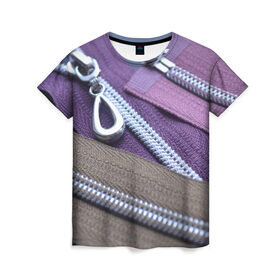 Женская футболка 3D с принтом Змейки , 100% полиэфир ( синтетическое хлопкоподобное полотно) | прямой крой, круглый вырез горловины, длина до линии бедер | застежки | змейки | текстуры