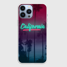 Чехол для iPhone 13 Pro Max с принтом California ,  |  | america | california | city | state | sun. summer | америка | город | калифорния | лето | солнце | штат