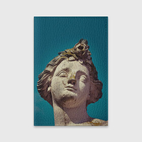 Обложка для паспорта матовая кожа с принтом Статуя , натуральная матовая кожа | размер 19,3 х 13,7 см; прозрачные пластиковые крепления | Тематика изображения на принте: греция | искусство | мрамор | рим | скульптура | статуя