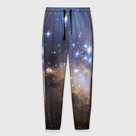 Мужские брюки 3D с принтом Вселенная , 100% полиэстер | манжеты по низу, эластичный пояс регулируется шнурком, по бокам два кармана без застежек, внутренняя часть кармана из мелкой сетки | вселенная | галактика | звёзды | космическое пространство | космос | созвездие