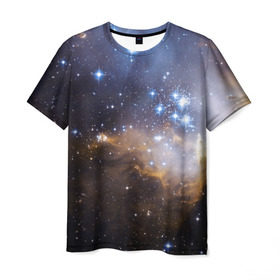 Мужская футболка 3D с принтом Вселенная , 100% полиэфир | прямой крой, круглый вырез горловины, длина до линии бедер | вселенная | галактика | звёзды | космическое пространство | космос | созвездие