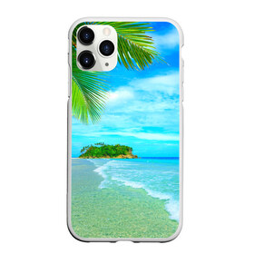 Чехол для iPhone 11 Pro Max матовый с принтом Лето , Силикон |  | Тематика изображения на принте: берег | лето | море | отдых