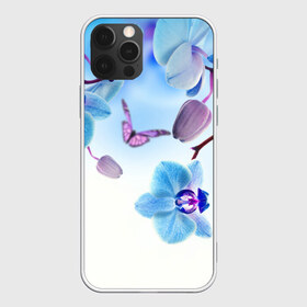 Чехол для iPhone 12 Pro Max с принтом Flowers , Силикон |  | Тематика изображения на принте: арт | краска | лето | лучи | любовь | новинки | популярные | природа | рисунки | свет | цветы