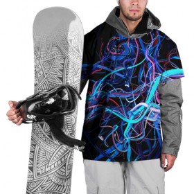 Накидка на куртку 3D с принтом Провода , 100% полиэстер |  | Тематика изображения на принте: it | админам | кабель | нано | провод | профессии | техника