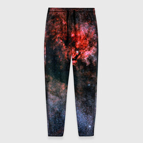 Мужские брюки 3D с принтом Nebula Star , 100% полиэстер | манжеты по низу, эластичный пояс регулируется шнурком, по бокам два кармана без застежек, внутренняя часть кармана из мелкой сетки | вселенная | галактика | звезды | туманность