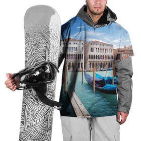 Накидка на куртку 3D с принтом Италия (Венеция) , 100% полиэстер |  | europe | italy | venice | венеция | вода | европа | ес | италия | каникулы | лодки | отдых | отпуск | солнце | туризм