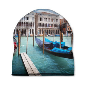 Шапка 3D с принтом Италия (Венеция) , 100% полиэстер | универсальный размер, печать по всей поверхности изделия | europe | italy | venice | венеция | вода | европа | ес | италия | каникулы | лодки | отдых | отпуск | солнце | туризм