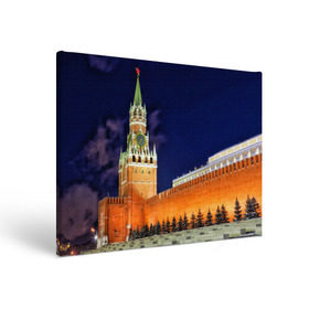 Холст прямоугольный с принтом Кремль , 100% ПВХ |  | moscow | russia | гордость | кремль | москва | отечество | родина | россия | столица