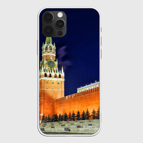 Чехол для iPhone 12 Pro с принтом Кремль , силикон | область печати: задняя сторона чехла, без боковых панелей | moscow | russia | гордость | кремль | москва | отечество | родина | россия | столица