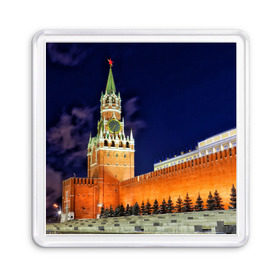 Магнит 55*55 с принтом Кремль , Пластик | Размер: 65*65 мм; Размер печати: 55*55 мм | moscow | russia | гордость | кремль | москва | отечество | родина | россия | столица