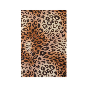 Обложка для паспорта матовая кожа с принтом Леопардовая шкура , натуральная матовая кожа | размер 19,3 х 13,7 см; прозрачные пластиковые крепления | гепард | гламур | леопард | мода | роскошь | шерсть