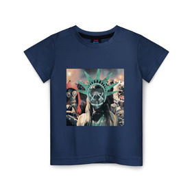 Детская футболка хлопок с принтом Судная ночь 3 , 100% хлопок | круглый вырез горловины, полуприлегающий силуэт, длина до линии бедер | судная ночь | фильм