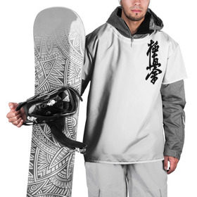 Накидка на куртку 3D с принтом Киокушинкай , 100% полиэстер |  | Тематика изображения на принте: 