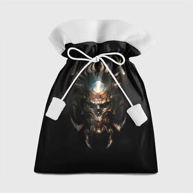 Подарочный 3D мешок с принтом Hardcorу Insanity , 100% полиэстер | Размер: 29*39 см | dj | klub | music | дискотека | досуг | клуб | музыка | череп