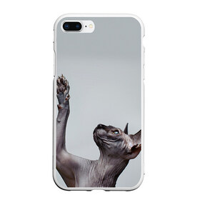 Чехол для iPhone 7Plus/8 Plus матовый с принтом Сфинкс 3 , Силикон | Область печати: задняя сторона чехла, без боковых панелей | кот | котенок | котик | котэ | кошка | сфинкс
