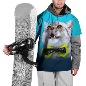Накидка на куртку 3D с принтом Британец 3 , 100% полиэстер |  | Тематика изображения на принте: британец | британская | британцы | кот | котенок | котик | котэ | кошка