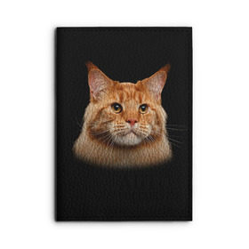 Обложка для автодокументов с принтом Мейн-кун 6 , натуральная кожа |  размер 19,9*13 см; внутри 4 больших “конверта” для документов и один маленький отдел — туда идеально встанут права | кот | котенок | котик | котэ | кошка | мейн кун | мейнкун | мэйн кун | мэйнкун