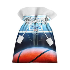 Подарочный 3D мешок с принтом Баскетбол , 100% полиэстер | Размер: 29*39 см | Тематика изображения на принте: basketball | кольцо | корзина