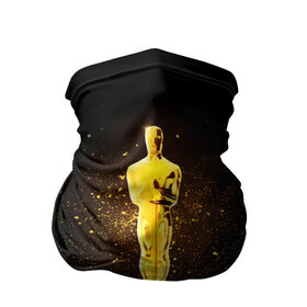 Бандана-труба 3D с принтом Оскар , 100% полиэстер, ткань с особыми свойствами — Activecool | плотность 150‒180 г/м2; хорошо тянется, но сохраняет форму | американская киноакадемия | золото | кинематограф | кино | кинофестиваль | награда | премия оскар