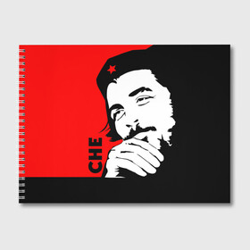 Альбом для рисования с принтом Че Гевара , 100% бумага
 | матовая бумага, плотность 200 мг. | Тематика изображения на принте: che | che guevara | comandante | revolution | viva | революция | че | чегевара