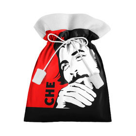 Подарочный 3D мешок с принтом Че Гевара , 100% полиэстер | Размер: 29*39 см | che | che guevara | comandante | revolution | viva | революция | че | чегевара