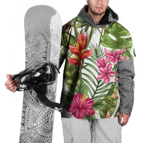 Накидка на куртку 3D с принтом Фэшн 6 , 100% полиэстер |  | Тематика изображения на принте: паттерн | цветы
