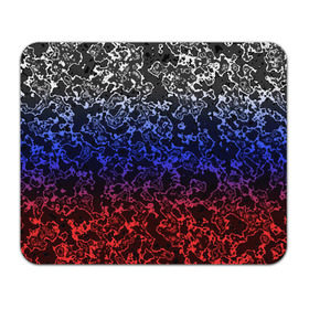 Коврик прямоугольный с принтом Кислотность Российский флаг , натуральный каучук | размер 230 х 185 мм; запечатка лицевой стороны | Тематика изображения на принте: абстракция | линии | стиль | флаг | фон | фото | цвет