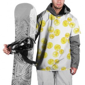 Накидка на куртку 3D с принтом Lemons , 100% полиэстер |  | Тематика изображения на принте: lemon | лимон | паттерн