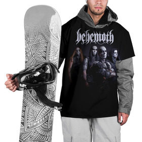 Накидка на куртку 3D с принтом Behemoth , 100% полиэстер |  | Тематика изображения на принте: behemoth | dark | deathmetal | metal | бегемот | блэк метал