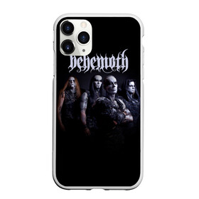 Чехол для iPhone 11 Pro Max матовый с принтом Behemoth , Силикон |  | behemoth | dark | deathmetal | metal | бегемот | блэк метал