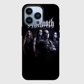 Чехол для iPhone 13 Pro с принтом Behemoth ,  |  | behemoth | dark | deathmetal | metal | бегемот | блэк метал