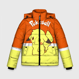 Зимняя куртка для мальчиков 3D с принтом Pokeball , ткань верха — 100% полиэстер; подклад — 100% полиэстер, утеплитель — 100% полиэстер | длина ниже бедра, удлиненная спинка, воротник стойка и отстегивающийся капюшон. Есть боковые карманы с листочкой на кнопках, утяжки по низу изделия и внутренний карман на молнии. 

Предусмотрены светоотражающий принт на спинке, радужный светоотражающий элемент на пуллере молнии и на резинке для утяжки | pikachu | pokeboll | pokemon | пикачу | покеболл | покемон
