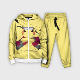 Детский костюм 3D с принтом Pikachu ,  |  | pikachu | pokeboll | pokemon | пикачу | покеболл | покемон