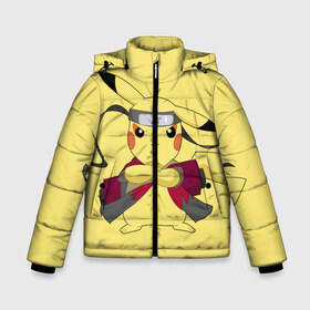 Зимняя куртка для мальчиков 3D с принтом Pikachu , ткань верха — 100% полиэстер; подклад — 100% полиэстер, утеплитель — 100% полиэстер | длина ниже бедра, удлиненная спинка, воротник стойка и отстегивающийся капюшон. Есть боковые карманы с листочкой на кнопках, утяжки по низу изделия и внутренний карман на молнии. 

Предусмотрены светоотражающий принт на спинке, радужный светоотражающий элемент на пуллере молнии и на резинке для утяжки | pikachu | pokeboll | pokemon | пикачу | покеболл | покемон