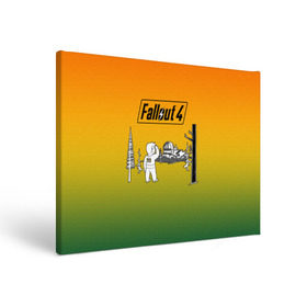 Холст прямоугольный с принтом Волт-бой 111 Fallout 4 , 100% ПВХ |  | Тематика изображения на принте: fallout 4 | vault boy | волт бой | фаллаут