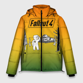 Мужская зимняя куртка 3D с принтом Волт-бой 111 Fallout 4 , верх — 100% полиэстер; подкладка — 100% полиэстер; утеплитель — 100% полиэстер | длина ниже бедра, свободный силуэт Оверсайз. Есть воротник-стойка, отстегивающийся капюшон и ветрозащитная планка. 

Боковые карманы с листочкой на кнопках и внутренний карман на молнии. | Тематика изображения на принте: fallout 4 | vault boy | волт бой | фаллаут