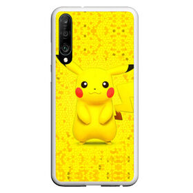 Чехол для Honor P30 с принтом Pikachu , Силикон | Область печати: задняя сторона чехла, без боковых панелей | pikachu | pokeboll | pokemon | пикачу | покеболл | покемон